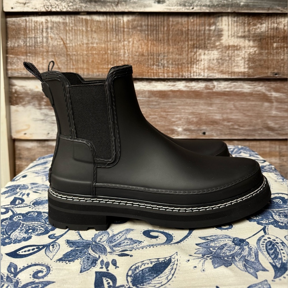 🖤NEW🖤 Hunter Refined Stitch Detail Chelsea Boot